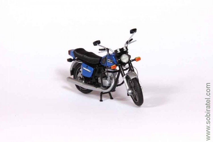 мотоцикл Планета-5-01 синий, Моделстрой 1:43