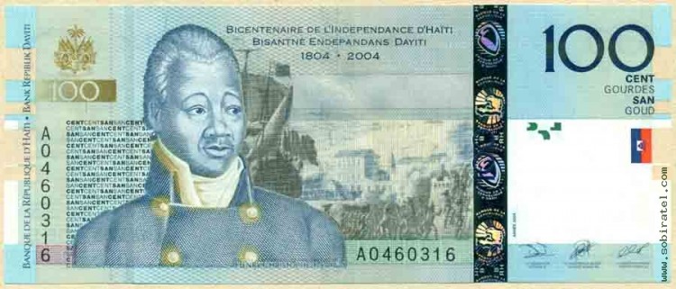 Гаити 2004, 100 гурдов.