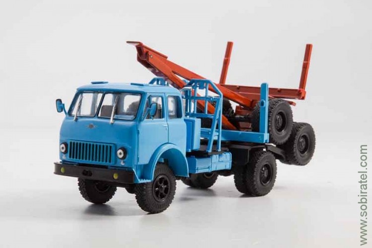 Легендарные грузовики СССР №45 МАЗ-509 лесовоз.