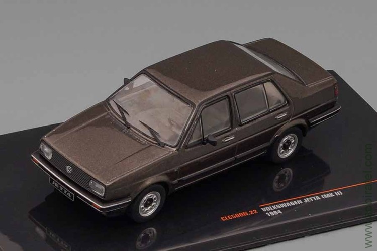 Volkswagen Jetta II 1984 grey metallic (iXO 1:43)