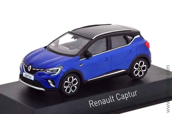 Renault Captur 2020 blue and black roof (Norev 1:43)