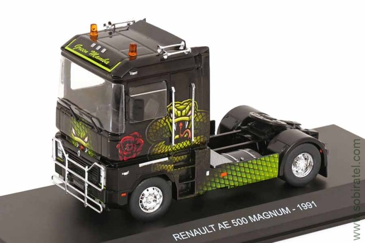 седельный тягач RENAULT AE 500 Magnum "Green Mamba" 1991 (Altaya 1:43) Скоро! Предзаказ! седельный тягач RENAULT AE 500 Magnum "Green Mamba" 1991 (Altaya 1:43) Скоро! Предзаказ!
