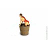 фигурка Девушка в чане, брюнетка (Моделстрой 1/43) фигурка Девушка в чане, брюнетка (Моделстрой 1/43)