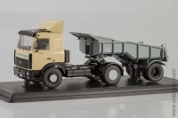Минский-5432 с полуприцепом-самосвалом Минский-5232В (SSM 1:43)