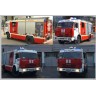 DKM0712 Набор декалей Пожарный автомобиль Rosenbauer вариант 3 (100x70 мм)