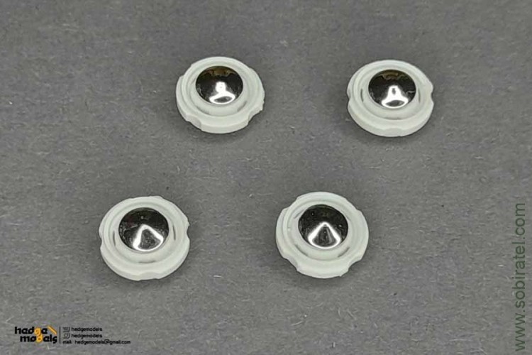 комплект дисков для Московский 408 с колпаками 4 шт. (HM 1/43)