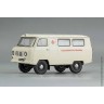 Советский автомобиль тип 450A «Скорая Медицинская Помощь» (интерьер гражданской скорой) - г. Аксай - 1967 г. (DiP 1:43)