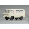 Советский автомобиль тип 450A «Скорая Медицинская Помощь» (интерьер гражданской скорой) - г. Аксай - 1967 г. (DiP 1:43)