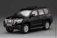 Toyota Land Cruiser Prado 2018 чёрный (Vitesse 1/43)