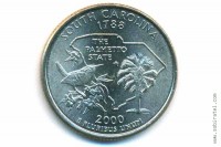 штат №8 (2000) Южная Каролина.