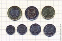 Ботсвана 2013. Набор 7 монет