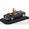Citroen 15CV с фигуркой Шарля де Голля 1968 (Norev 1:43)