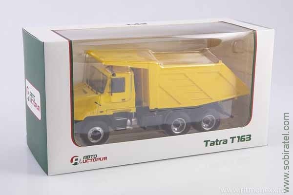 Tatra T163 Ямал жёлтый (АИСТ 1:43)