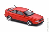 Audi S2 coupe 1992 красный (Solido 1:43)