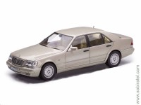 1/18 Mercedes-Benz  S600 (W140) 1997 Silver (Norev 1:18)