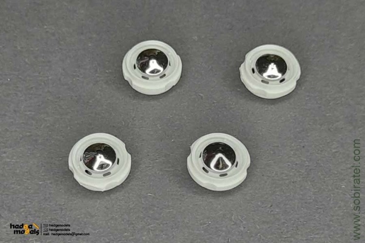 комплект дисков для Московский 412 с колпаками 4 шт. (HM 1/43)