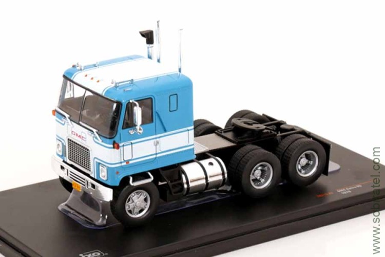 седельный тягач №213 GMC Astro 95 1970 голубой с белым (iXO 1:43) Скоро! Предзаказ!