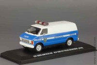 Dodge RAM B250 Van New York City Police Department (NYPD) Полиция Нью-Йорка 1987 (GreenLight 1:43)