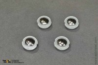 комплект дисков для Горький 21 с колпаками 4 шт. (HM 1/43)