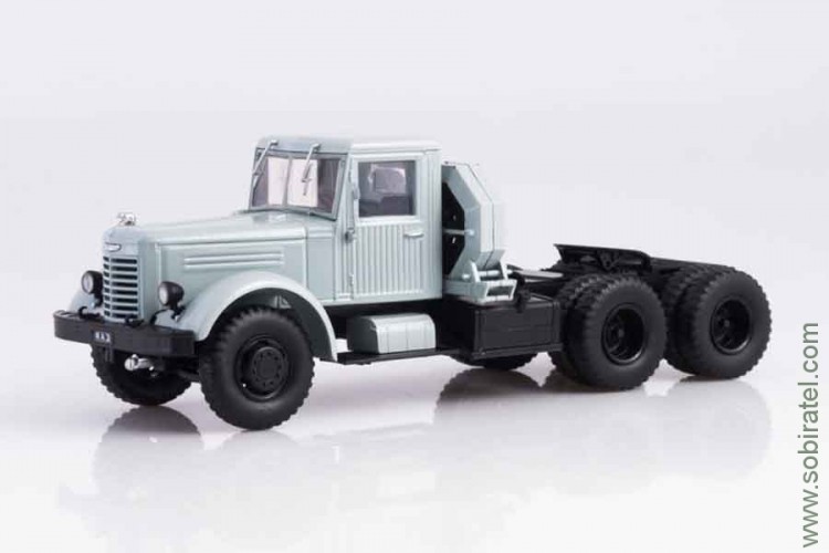 Автолегенды грузовики № 50 ЯАЗ-210Д тягач