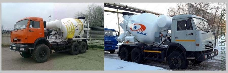 Автобетоносмеситель FAW 6х4