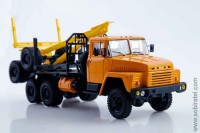Легендарные грузовики СССР №73 КРАЗ-6437 лесовоз.