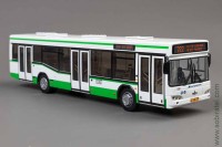 автобус Минский 103 Рестайлинговый Москва, бело-зеленый (MKmodels 1:43)