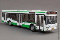 автобус 103 рестайлинговый Москва, бело-зеленый (MKmodels 1:43)