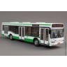 автобус 103 рестайлинговый Москва, бело-зеленый (MKmodels 1:43)