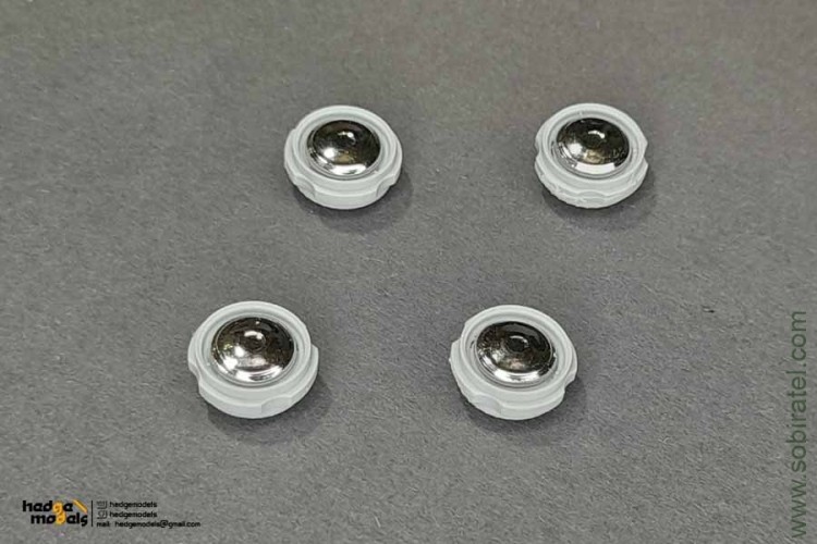 комплект дисков для Горький 24 с колпаками 4 шт. (HM 1/43)