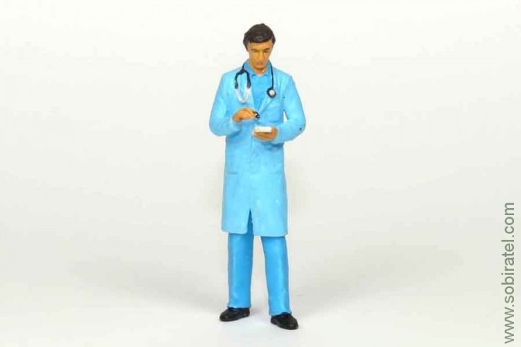 фигурка Доктор в голубом халате (NorthStarModels 1:43)