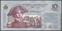Гаити 2004, 10 гурдов. 200 лет независимости.