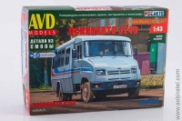 сборная модель Автобус Псковавто 3243 (AVD 1:43)