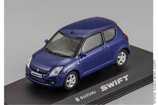 Suzuki Swift 2006 3 3-doors blue metallic