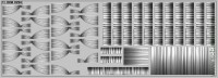 DKM0259 Набор декалей шторки для Ikarus 259 серые (200x70 мм)