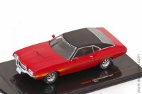 Ford Gran Torino Sport 1972 matt red / black (iXO 1:43)