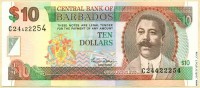 Барбадос 2000, 10 долларов.