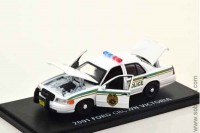 Ford Crown Victoria Police Interceptor Miami Metro Police Department 2001 Полиция из т/c Декстер (GreenLight 1:43)