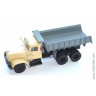 КрАЗ-256Б1 1987-95 самосвал, бежевый / серый (НАП 1:43)