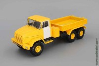 КрАЗ-6446 балластный тягач желтый (НАП 1:43)