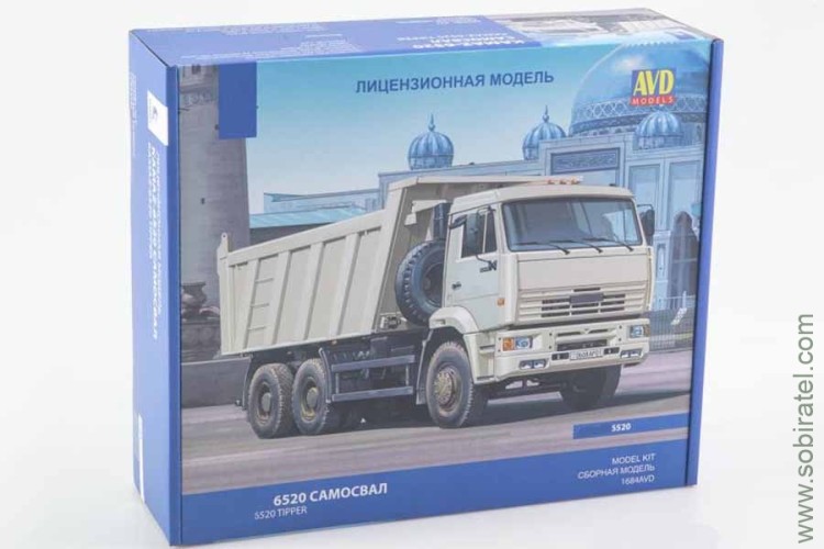 Сборная модель Камский 6520 самосвал (AVD 1/43) Скоро! Предзаказ!