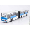 автобус Икарус Ikarus 280.64 планетарные двери, белый с синим (СовА 1:43)