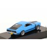Ford Mustang Boss 302 1970 синий с чёрным (iXO 1:43)