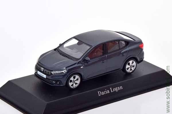 Dacia Logan 2021 тёмно-серый (Norev 1/43)
