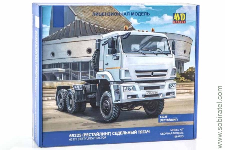 Сборная модель Камский 65225 рестайлинг тягач (AVD 1/43) Скоро! Предзаказ!