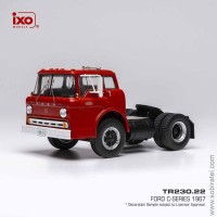 седельный тягач №230 Ford C-600 1967 красный (iXO 1:43)