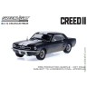 Ford Mustang Coupe 1967 матовый черный, машина Адониса Крида из к/ф Крид II (GreenLight 1:43)