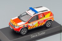 Dacia Duster 2 4 WD Pompiers Secours Medical 57 2020 (Norev 1/43)