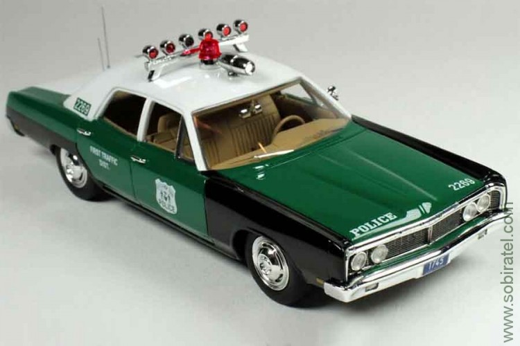 Ford Galaxy New York City Police Department (NYPD) 1970 (Goldvarg 1:43)