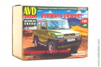 Сборная модель Внедорожник Derways Cowboy (AVD 1:43)
